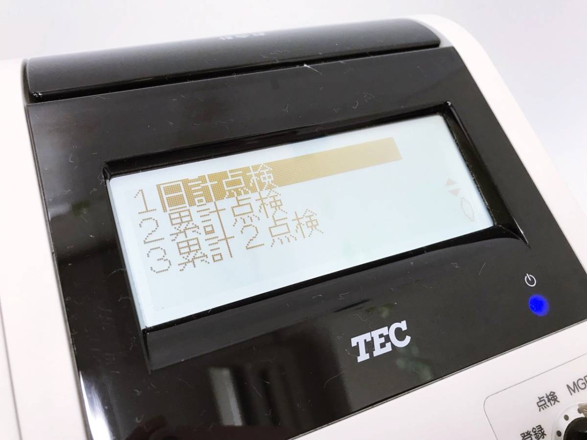 TEC shallot 電子レジスター 本体 キャッシャー付き 美品 東芝TEC Shallot 電子レジスター FS-770 レジスター タッチキー