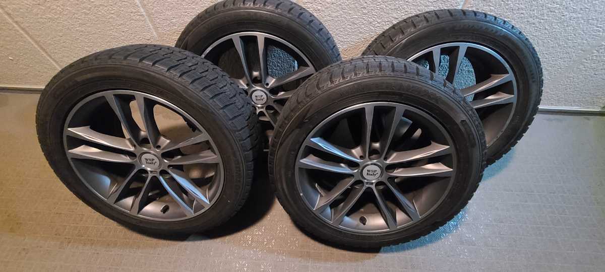 BMW 3シリーズ F30 F31 ホイール スタッドレス 4本 17インチ 7.5J +37 