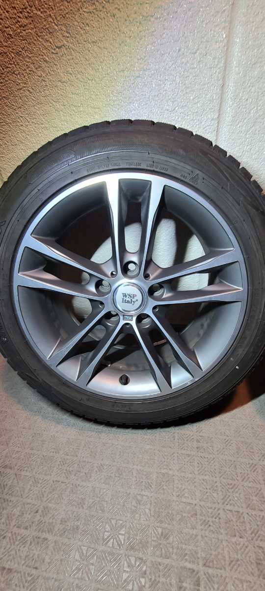 BMW 3シリーズ F30 F31 ホイール スタッドレス 4本 17インチ 7.5J +37 