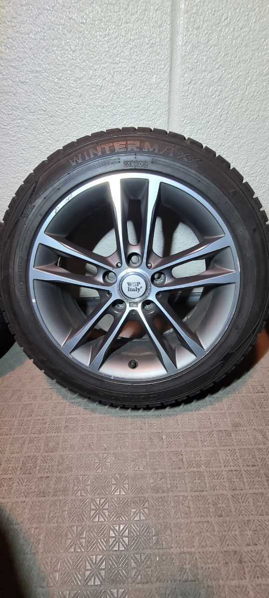 BMW 3シリーズ F30 F31 ホイール スタッドレス 4本 17インチ 7.5J +37 