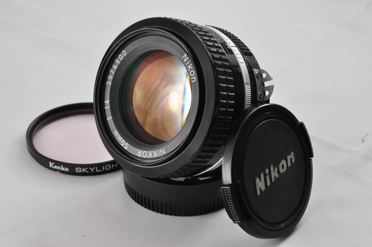 ☆実用美品☆Nikon ニコン NIKKOR 50mm F1.4 Ai 標準 単焦点レンズ