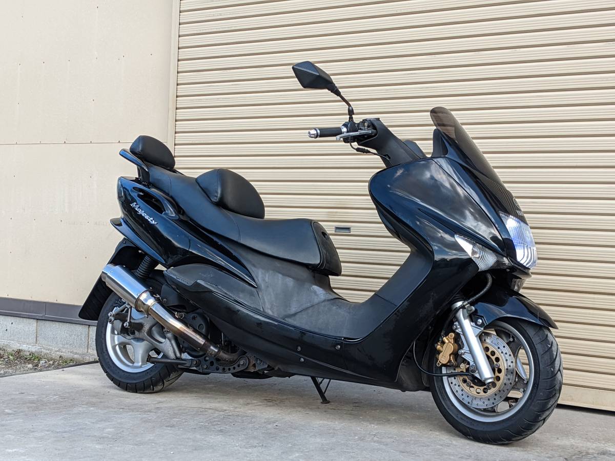 マジェスティ125 5CA ヤマハ コマジェ 実働 エンジン キャブ車 