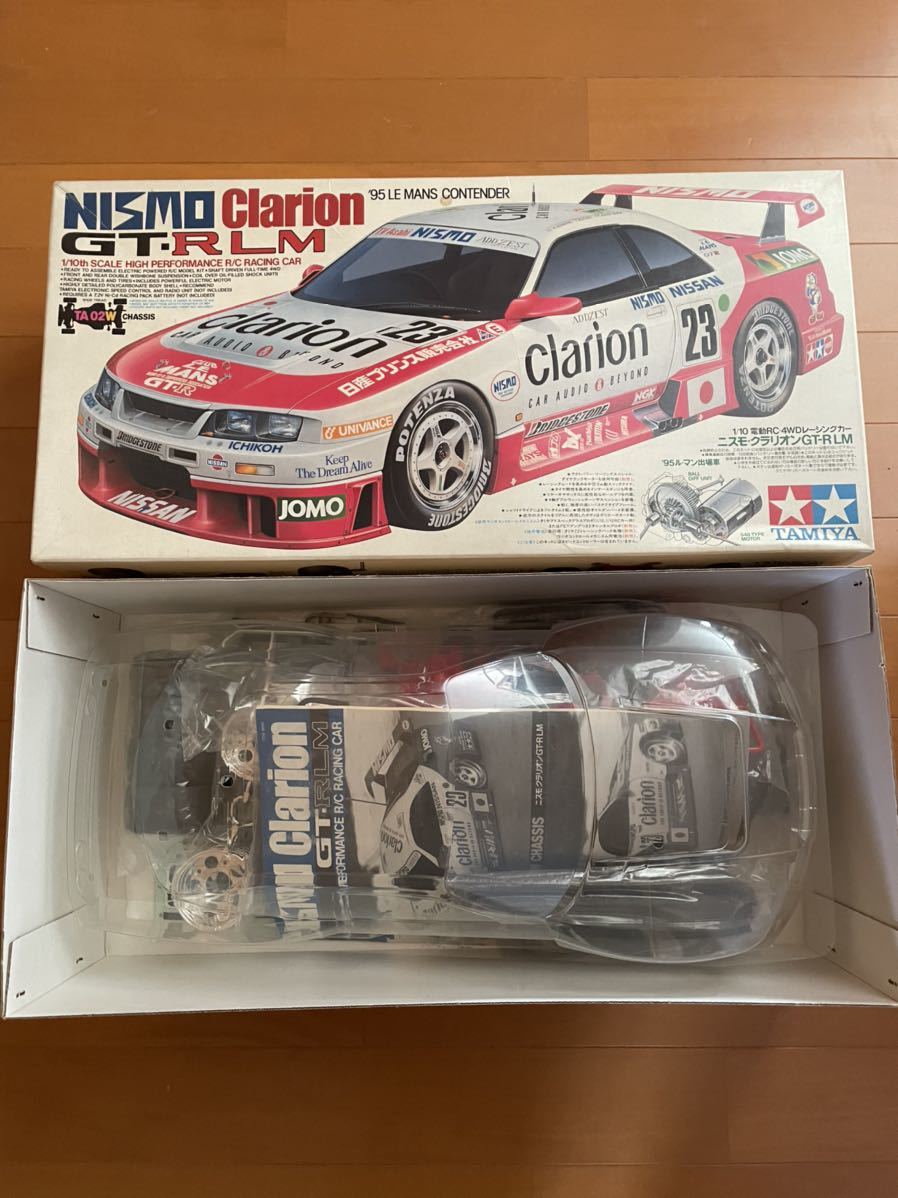タミヤ TAMIYA 未組立 ラジコン TA02W NISMO Clarion GT- R LM 【公式