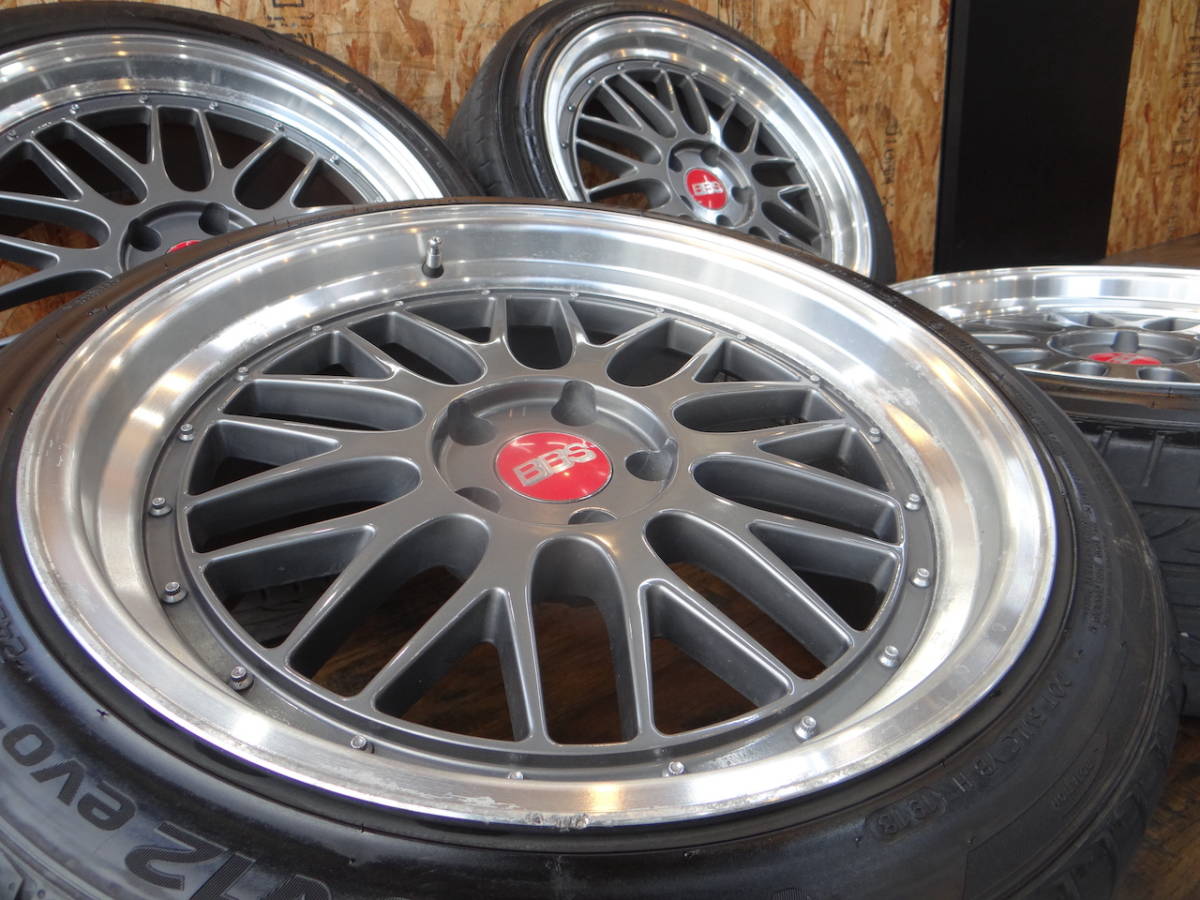 19インチ BBS LM風 8.5j 35 9.5j 38 225/40R19 245/40R19 4本セット 
