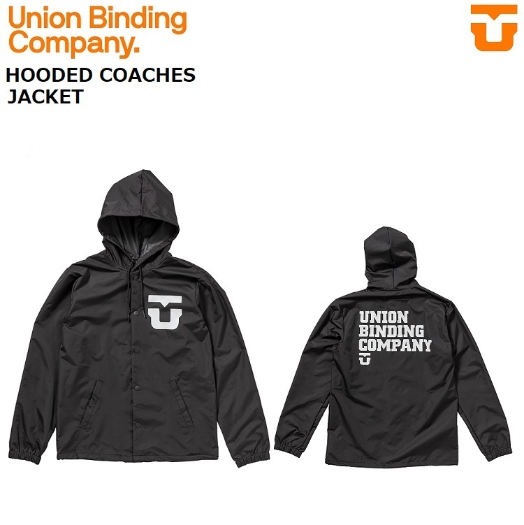 激安大特価，大人気 UNION TEAM JACKET BLACK SIZE:XL ユニオン チームジャケット フーデッド コーチジャケット UNION BINDING(スノーボード)｜売買されたオークション情報、yahooの商品情報をアーカイブ公開 - オークファン その他