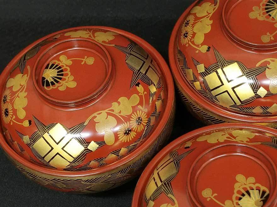 輪島塗 公式通販 大向高州堂 10客 秀衡蒔絵煮物椀 新作の予約販売も