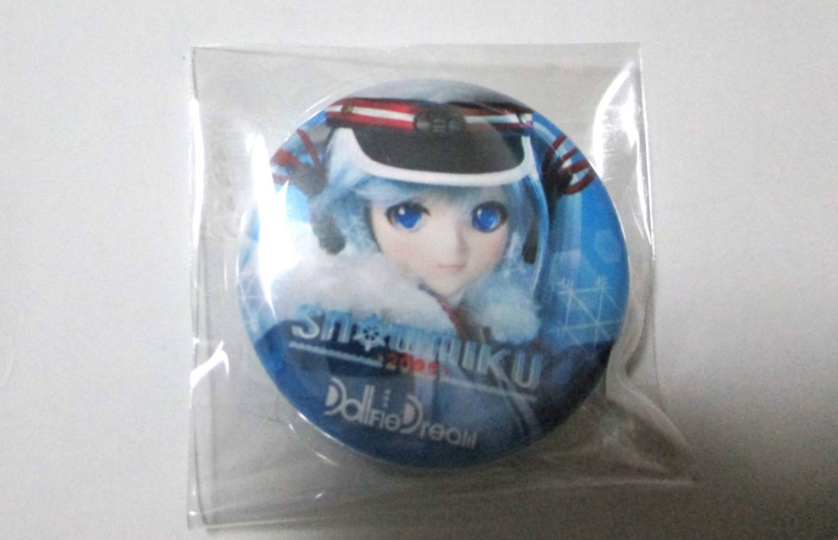 雪ミク 初音ミク SNOW MIKU 2022 ボークス ドール2022 特製缶バッジ 
