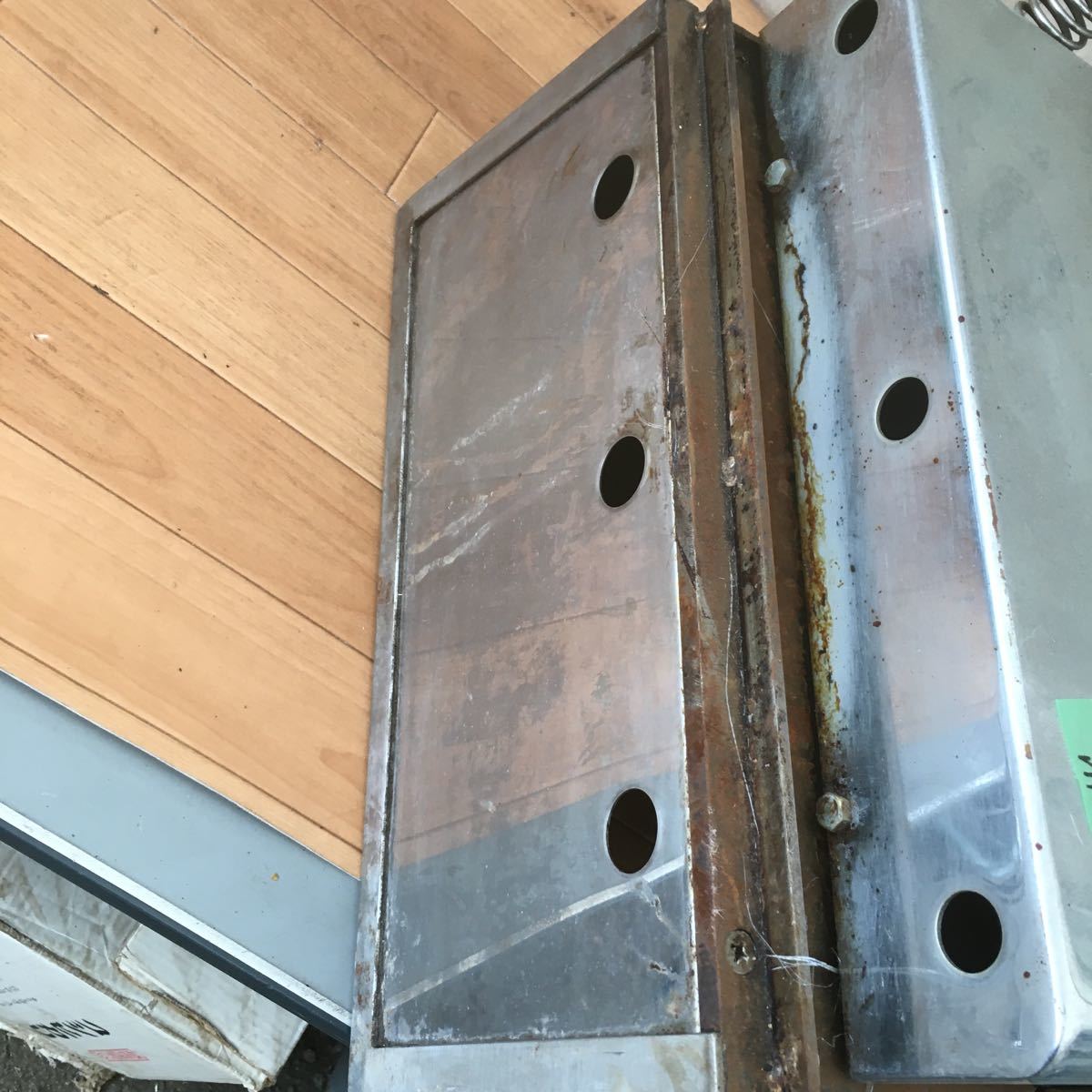 m61 佐川着払い　中古 業務用 リンナイ 都市ガス用 プレス式 いか焼き機 イカ焼き機 いか焼き イカ焼き バーナー R-402S2 _6