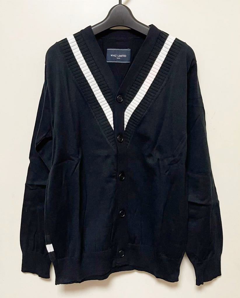 新品 WHIZ LIMITED ニット セーター カーディガン WZ-SS15-K-01 黒LARGE 定価28600円 whiz WHIZ limited by ニットの通販 メンズ