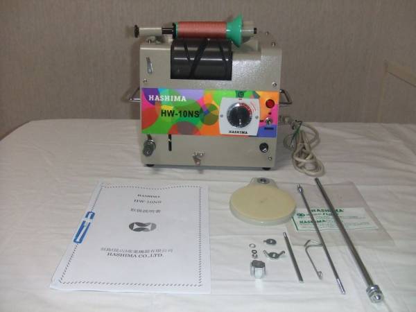中古トラバースワインダー ハシマ HW-10NS 糸分け 新品同様 (ミシン 