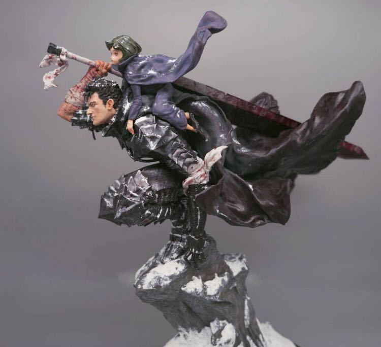 パックx2 ガレージキット完成品　ベルセルク　激レア　フィギュア　ワンフェス WF2022冬 ワンフェス2022冬 ベルセルク Guts+Schierke Eentei Ryu 未