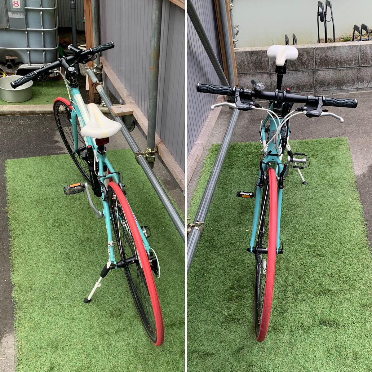 直接取引大歓迎 Bianchi camaleonte sport tre 3×9 CARBON ビアンキ 