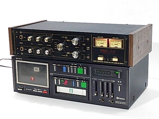 HAWK ホーク スプリングリバーブ エフェクター HR-45 ＆ Clarion