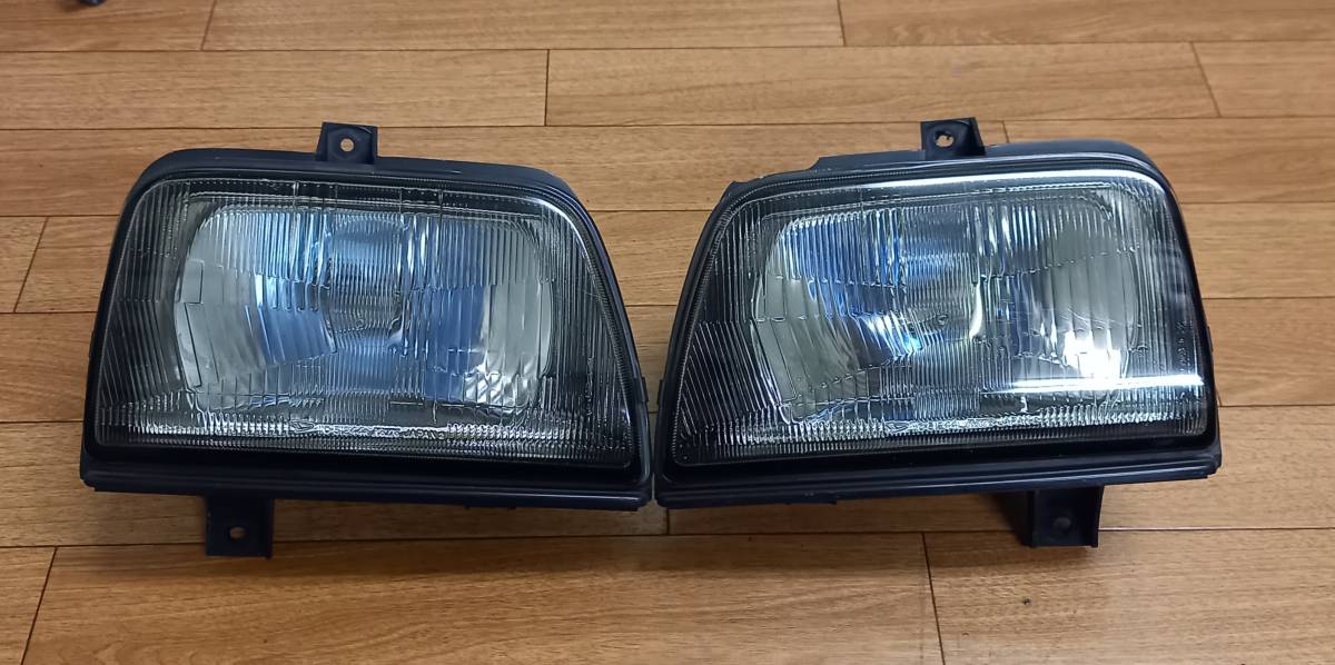 旧車 L70V ミラ TR-XX 後期 ヘッドライト左右 スモーク ミラ ダイハツ