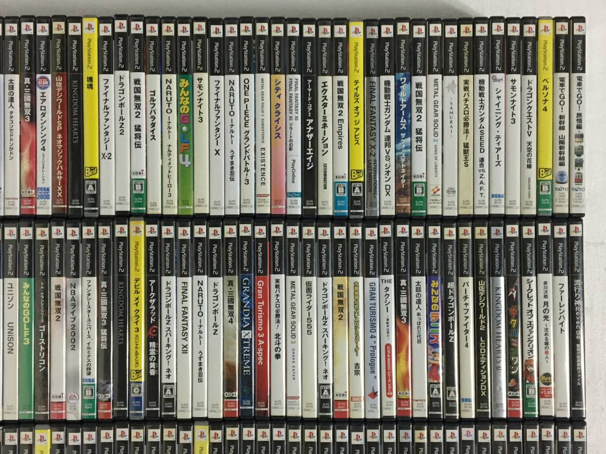 ○○F691 プレイステーション2 PS2 ソフト 大量セット 300本 まとめ