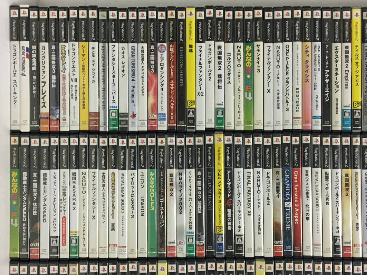 ○○F691 プレイステーション2 PS2 ソフト 大量セット 300本 まとめ