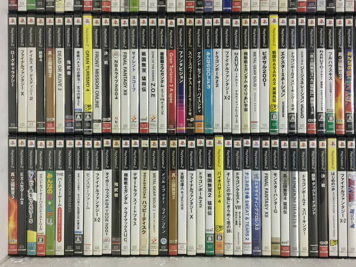 ○○F691 プレイステーション2 PS2 ソフト 大量セット 300本 まとめ