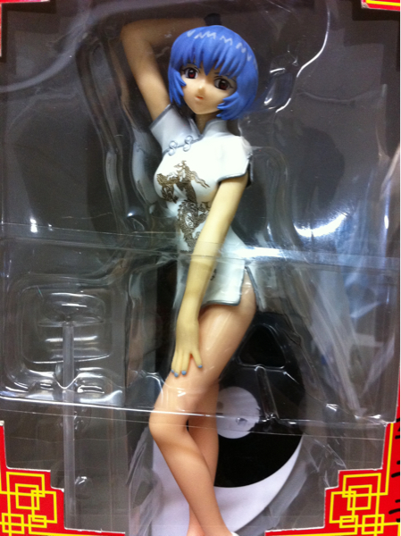 綾波レイ★超キュート★チャイナドレスフィギュア_1