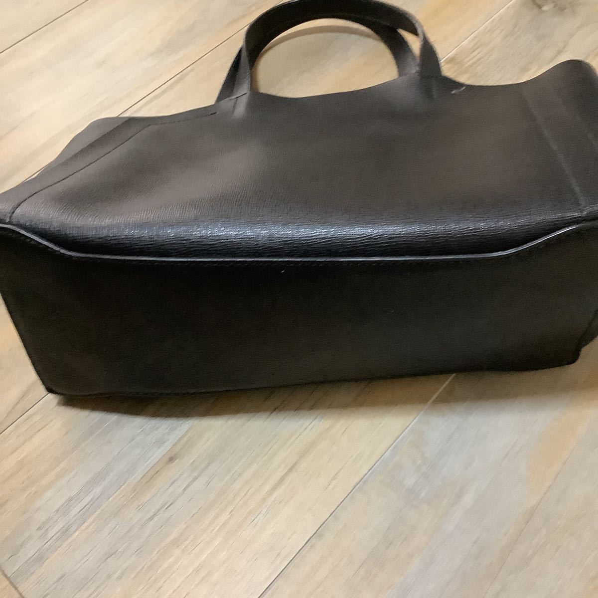 FURLA フルラ レザートートバッグ ブラック 冠婚葬祭 入学式 卒業式 