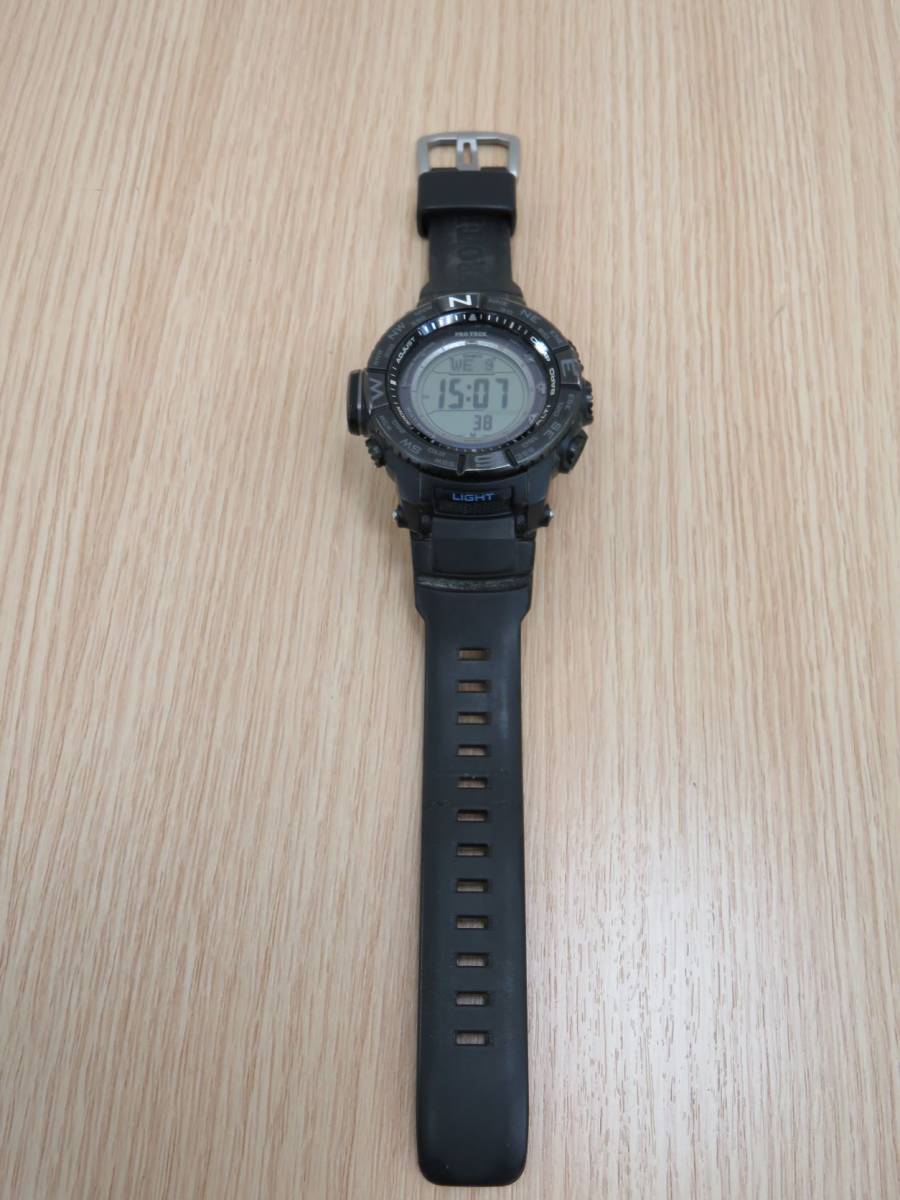 PRO TREK デジタル腕時計 3444 ブラック