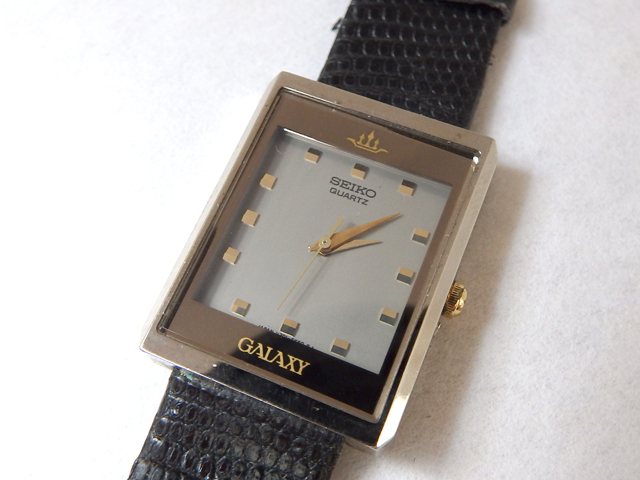 SEIKO　新品電池　美品　腕時計　メンズ　V701-5K80　オクタゴン　希少 電池交換済み☆SEIKO GALAXY セイコー ギャラクシー V701-5K20