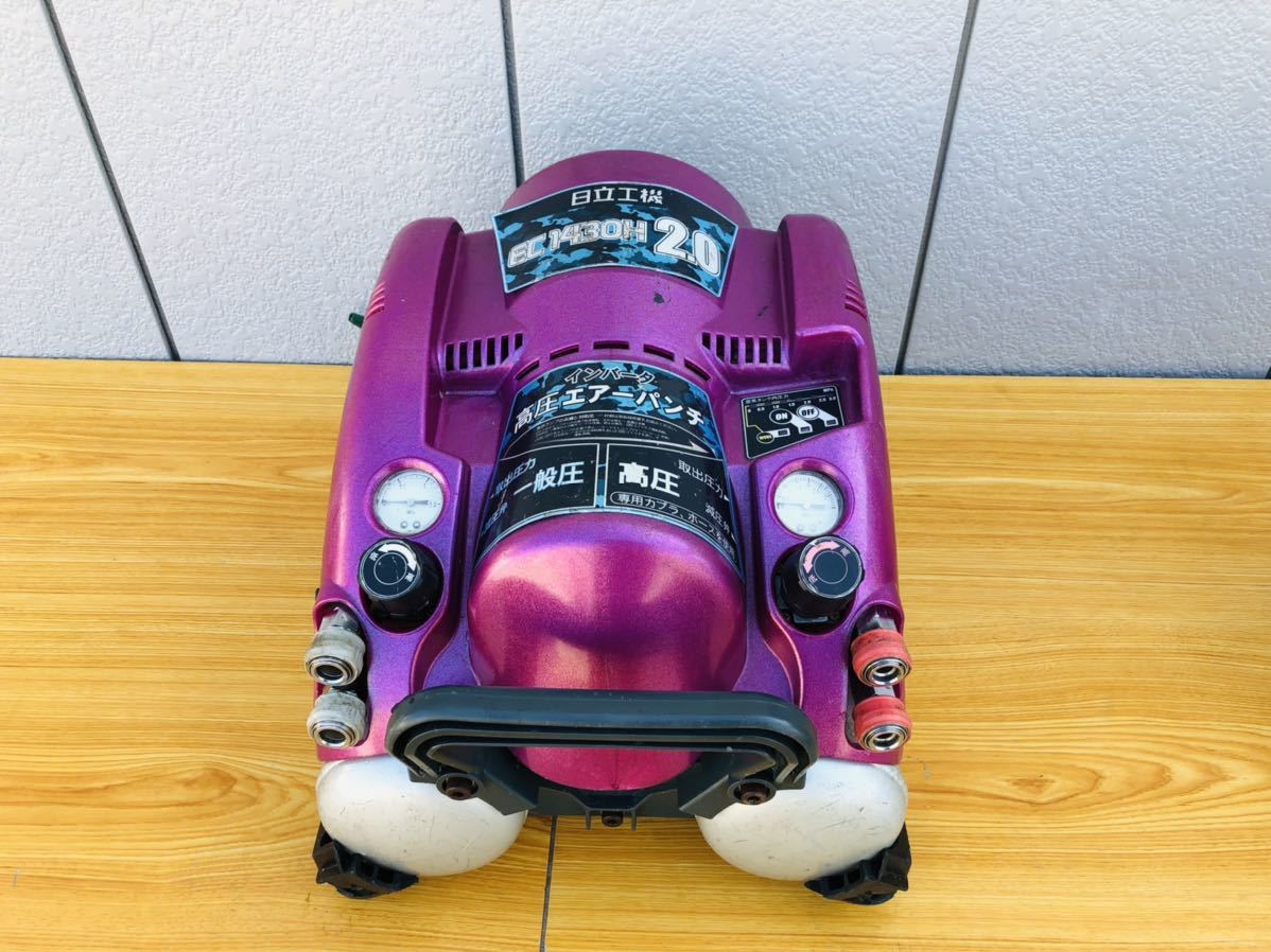 日立 HITACHIエアコンプレッサー（EC1430H）ジャンク品  