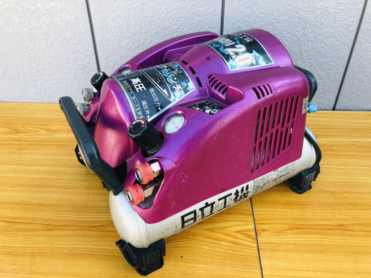 日立 HITACHIエアコンプレッサー（EC1430H）ジャンク品  