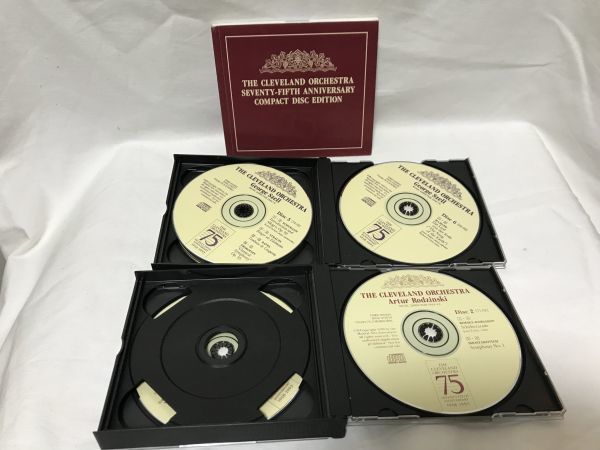 クリーヴランド管弦楽団自主制作 創立75周年記念CDセット（10枚