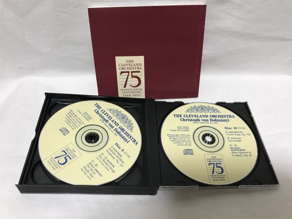 クリーヴランド管弦楽団自主制作 創立75周年記念CDセット（10枚