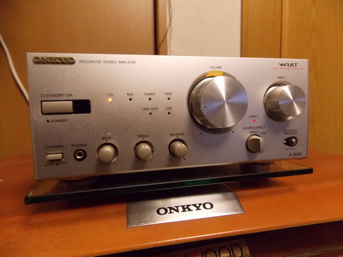上級機・即決】ONKYO A-909X 動作・状態良好 Yahoo!オークション