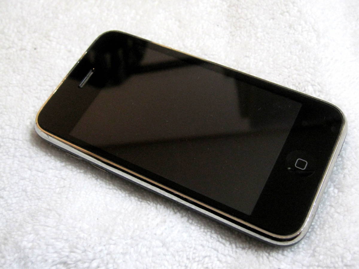 SoftBank Apple iphone 3GS A1303 MC131J/A 16GB 黒 判定〇 中古 