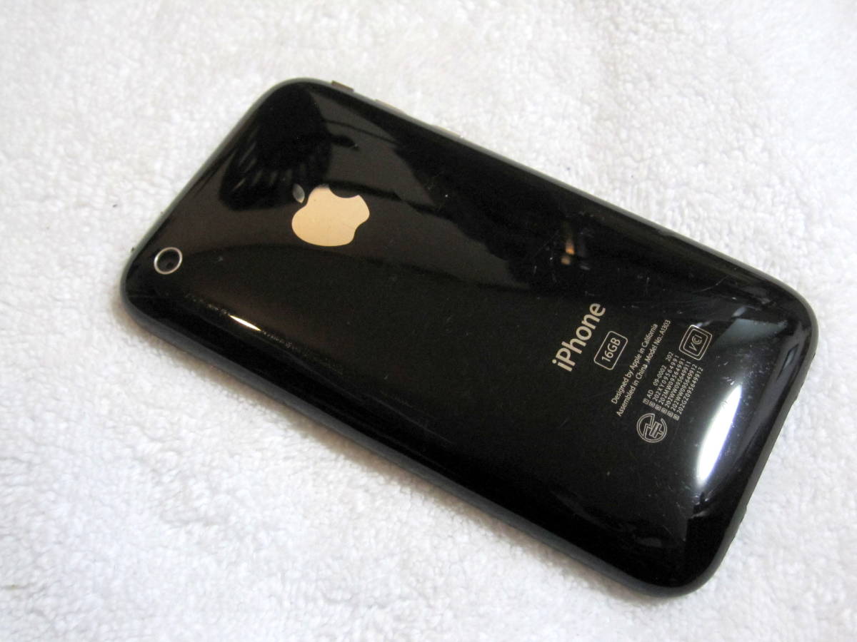 SoftBank Apple iphone 3GS A1303 MC131J⁄A 16GB 黒 判定〇 中古 SoftBank Apple iphone 3GS A1303 MC131J⁄A 16GB 黒 判定〇 中古