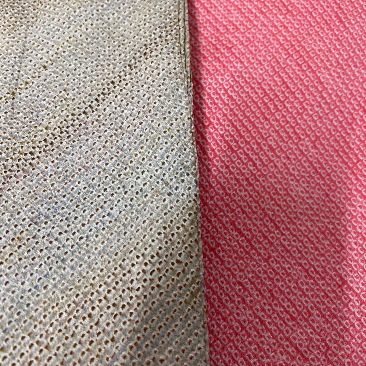 着物　まとめて　道行　羽織　16品　リメイク 材料 ハンドメイド 生地　着付け練習　絞り　総絞り KM79 羽織 道行着 道中着 平和屋本店□着物 小紋 48☆大量着物☆羽織40点まとめて・リメイク・リフォーム・手芸