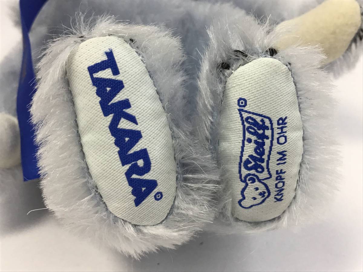 STEIFF-TAKARA シュタイフ-タカラ10周年記念タカラ 青いテディベア