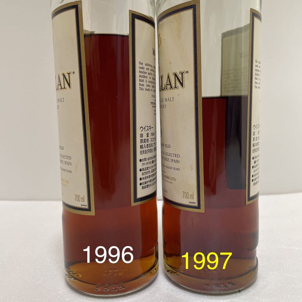 マッカラン 18年 MACALLAN 旧ボトル1996年リリース ハイランド