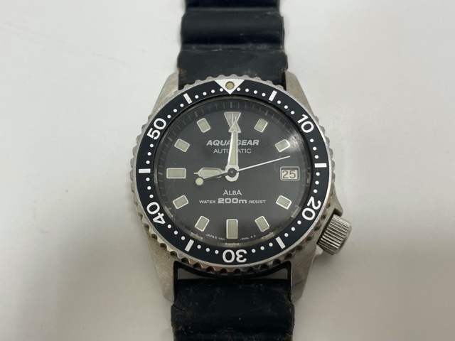 Y621-6000 セイコー アルバ アクアギア GEAR ダイバー ALBA - SEIKO