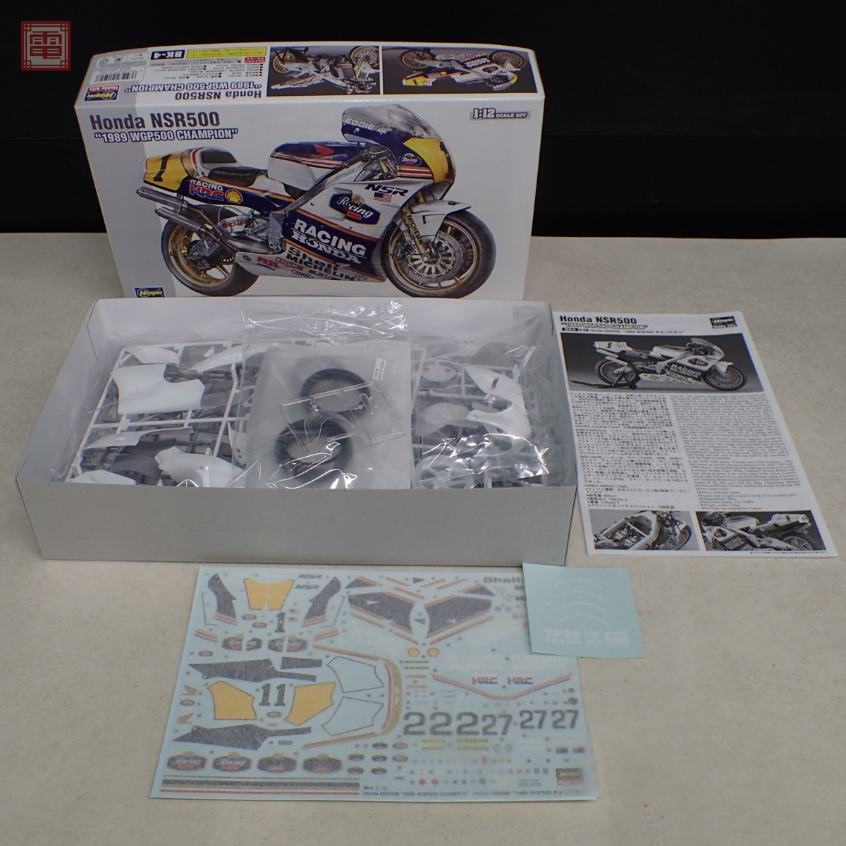 100%新品，得価 未組立 ハセガワ 1/12 ホンダ NSR500 1989 WGP500 チャンピオン No.21504 Hasegawa HONDA 40(ホンダ)｜売買されたオークション情報、yahooの商品情報をアーカイブ公開 - オークファン ホンダ
