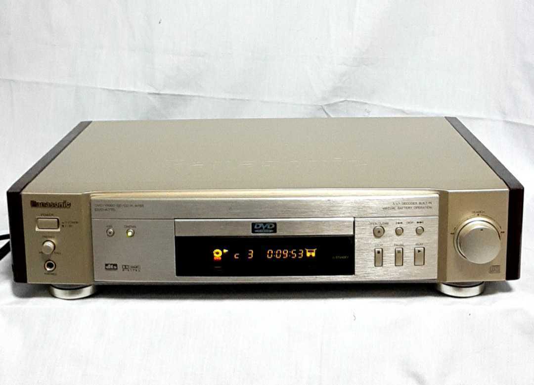Panasonic パナソニック DVDプレーヤー DVD-A770 動作品 CDプレーヤー