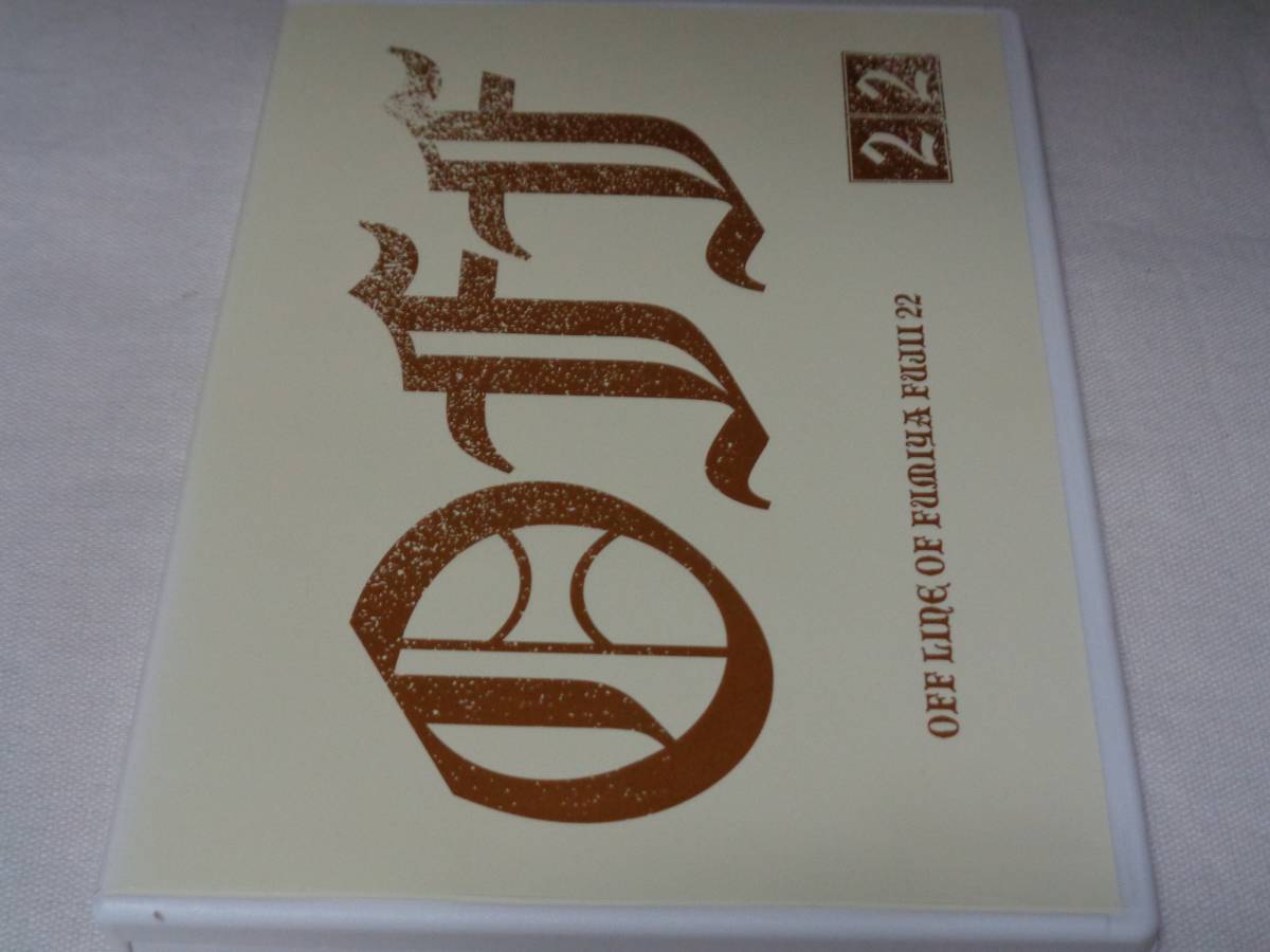 藤井フミヤ OFF LINE 22 藤井フミヤ OFF - DVD18枚+BOX OFFLINE -藤井