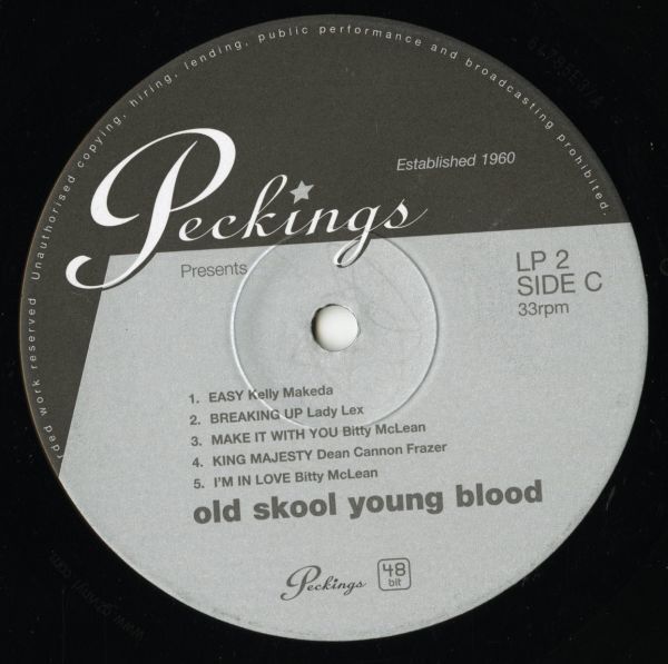 UK盤 V.A./ Peckings Presents Old Skool Young Blood (Volume 1 