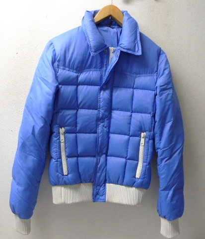 ◇Dior HOMME ディオールオム 05AW 2005 リブレザー ダウンジャケット