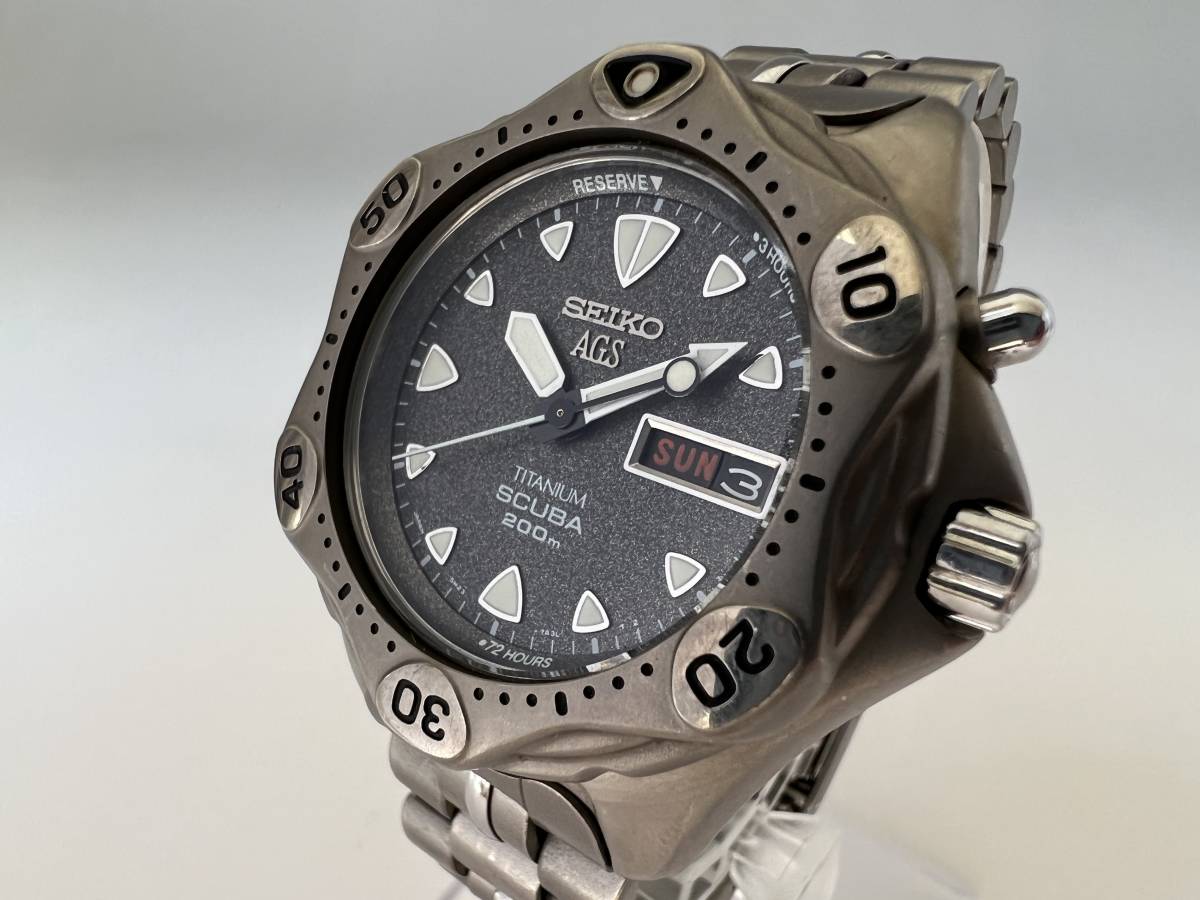 SEIKO AGS TITANIUM SCUBA 腕時計 セイコー スキューバ チタニウム 