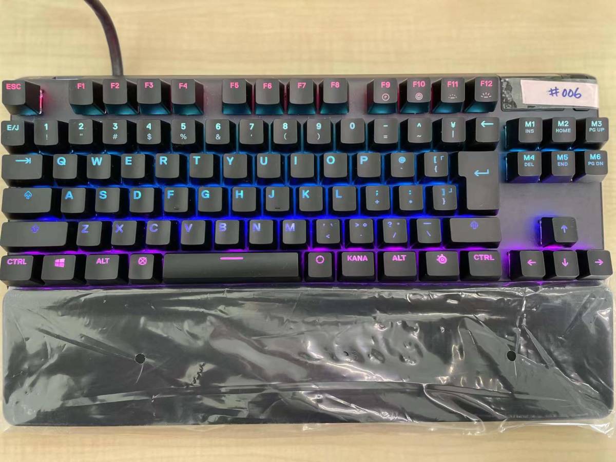 中古美品 送料無料 SteelSeries Apex Pro TKL 64737 ゲーミング 
