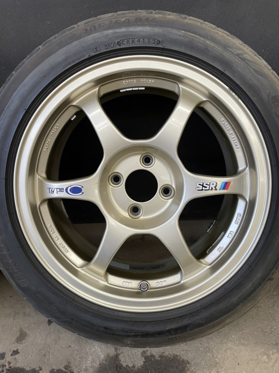 SSR TYPE-C 16インチホイール ゴールド 4本セット SSR TYPE-C 16インチ
