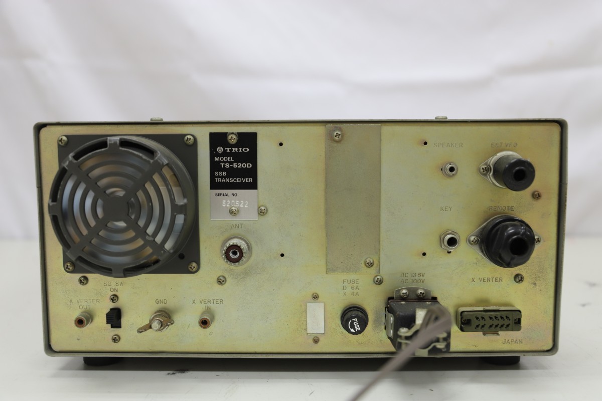TRIO トリオ TS-520D SSB Yahoo!オークション トランシーバー