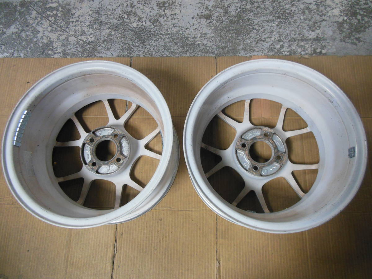 【人気，限定セール】 WEDS　SPORT　TC-005　15インチ　PCD100　4穴　7J　Off+36　2本　中古
