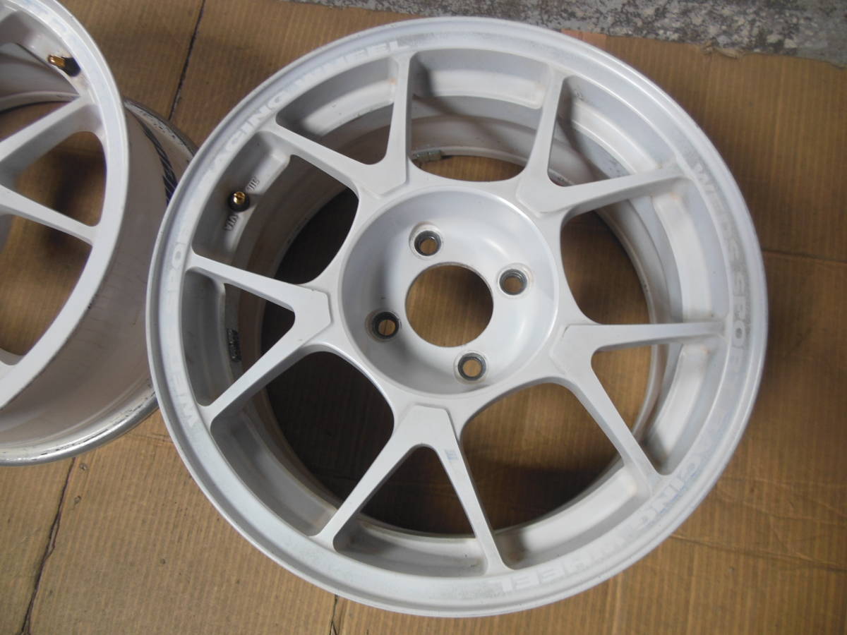【人気，限定セール】 WEDS　SPORT　TC-005　15インチ　PCD100　4穴　7J　Off+36　2本　中古