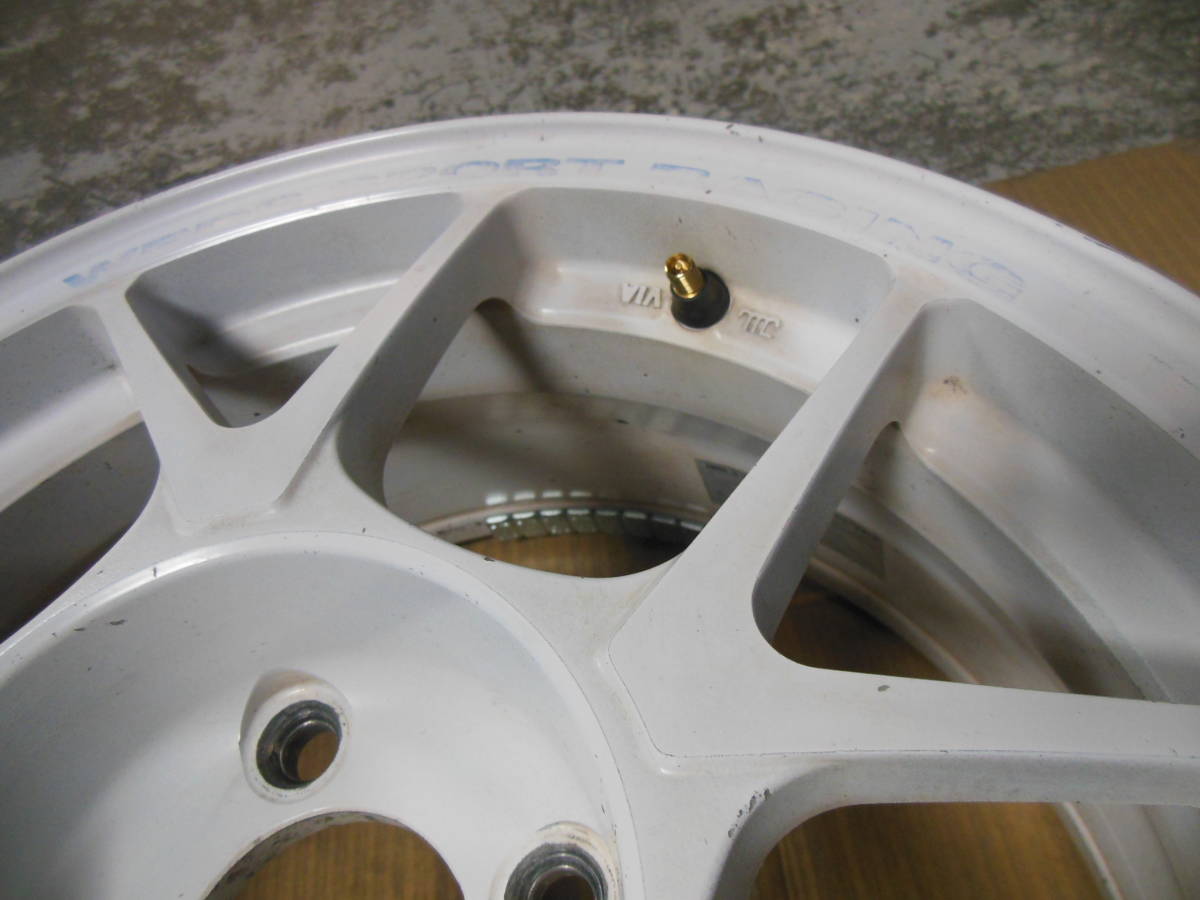 【人気，限定セール】 WEDS　SPORT　TC-005　15インチ　PCD100　4穴　7J　Off+36　2本　中古