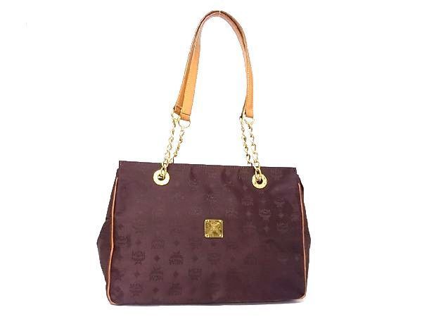 MCM ヴィセトス柄 1円 バッグ 2WAY GA7912 1円 MCM エムシーエム