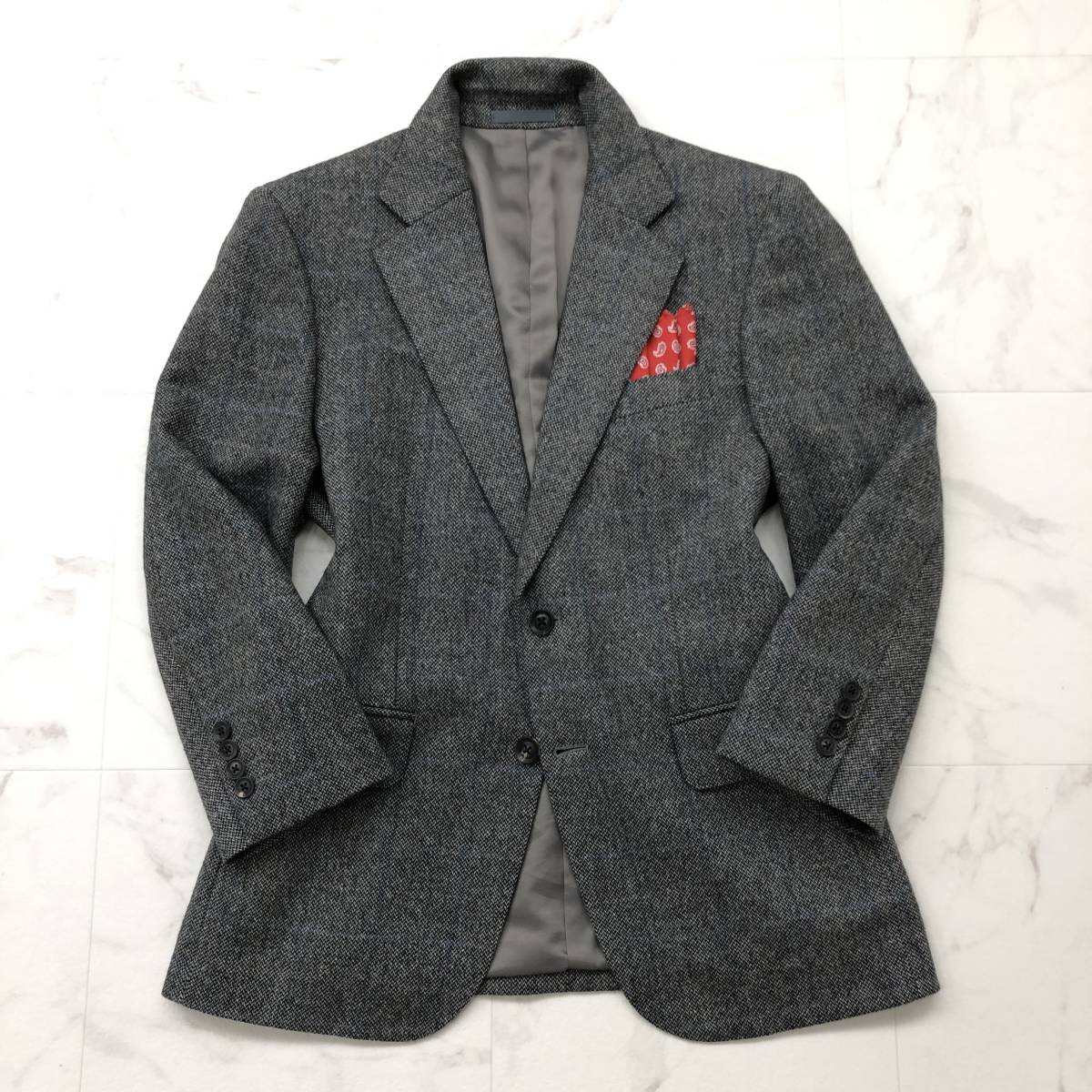 高級カシミヤ100%☆バーバリーロンドン【BURBERRY LONDON】テーラード